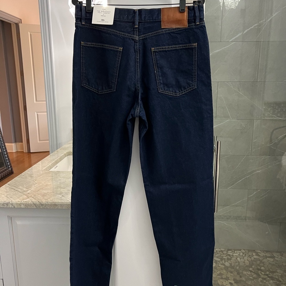 ZARA THE NEW DADDY FULL LENGTH JEANS - Picture 13 of 13
